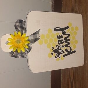 Homemade Cutting Board Sign